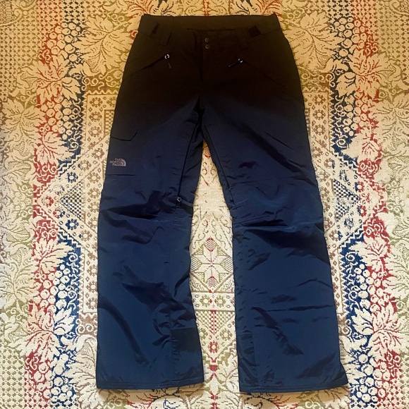 The North Face Snow Pants Hyvent Black Snowboard Size M Medium *FLAW please read - Picture 1 of 14